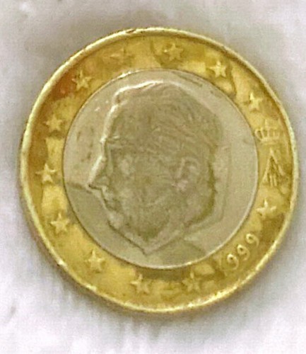 Euro 1999 belgio moneta - 1, belgio.