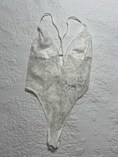 Body donna Garage bianco pizzo