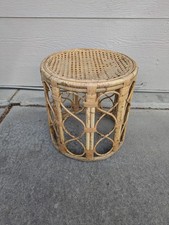 Sgabello vintage asiatico boho