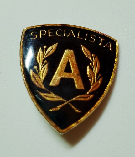 Distintivo specialista - specialista, a