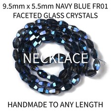 COLLANA CRISTALLO VETRO FATTO