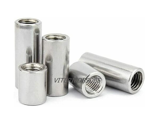 Dadi rotondi cilindrici inox - rotondi,
