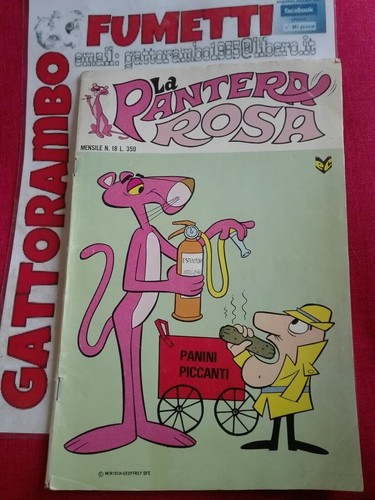 Raccolta pantera rosa - pantera, n.18