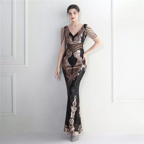 Vestito abito elegante lungo - abito,