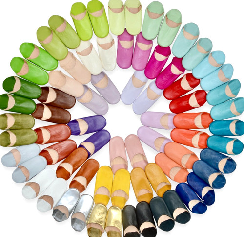Pantofole babouche pelle - babouche,