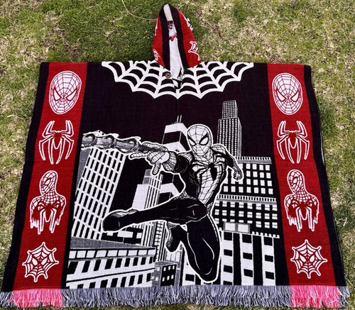 Poncho uomo ragno - , adulto