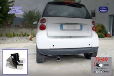 Scarico smart 451 - smart, cromato
