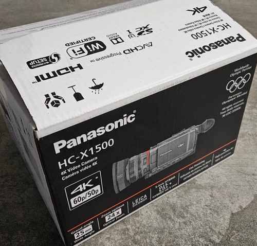 Videocamera panasonic x1500 - panasonic, hc