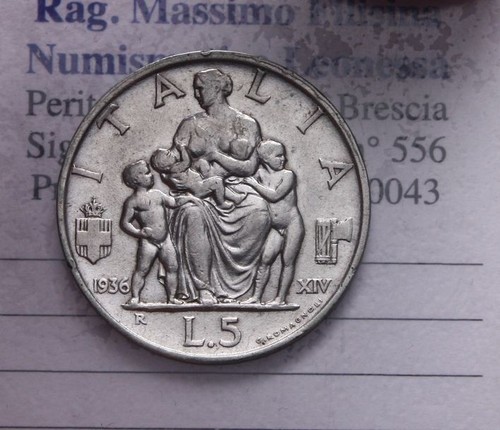 Veiii lire argento - lire,