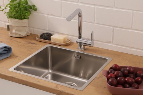 Acciaio inox lavello incasso - inox,