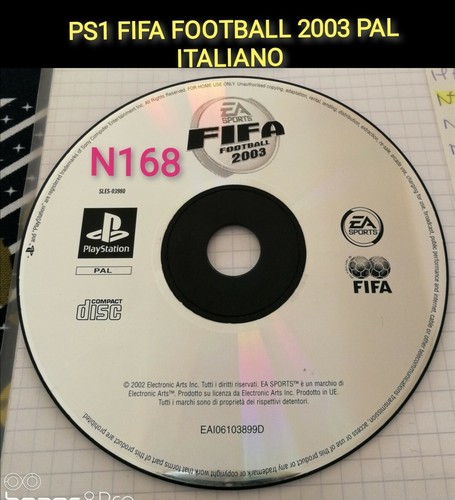 Ps1 fifa football - 2003, lotto