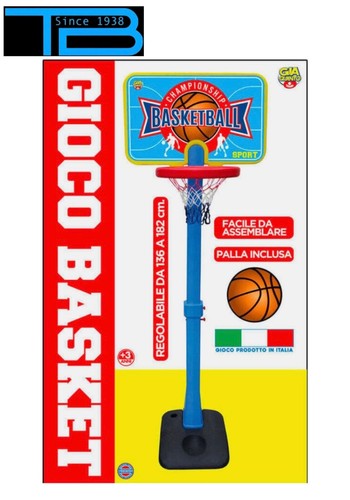 Canestro basket con piantana - basket,