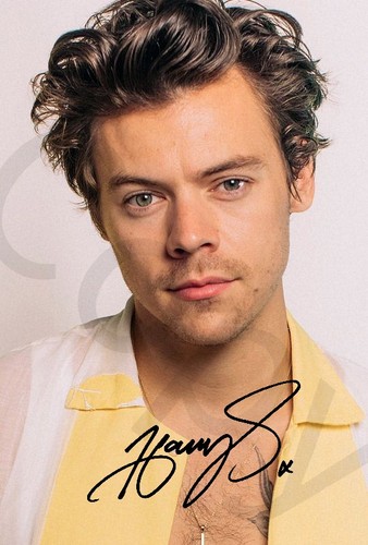 Harry styles signed autograph - harry,