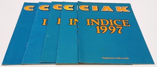 Lotto indici rivista - indici,