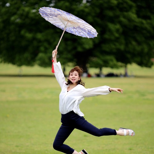 Ombrello carta olio