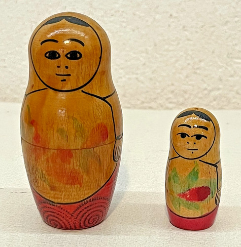 Piccola matrioska fatta - fatta, a