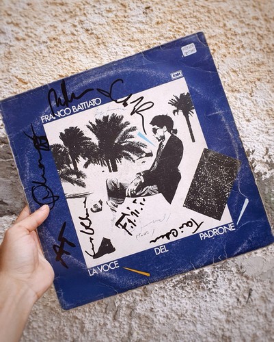 Vinile giri autografato - vinile, 33