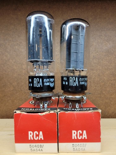 Tube pair 5u4gb rca nos - tube,