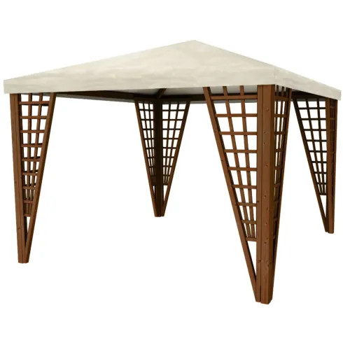 Gazebo giardino legno - gazebo,