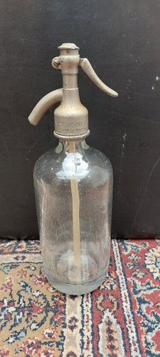 Bottiglia vetro sifone seltz - vetro,