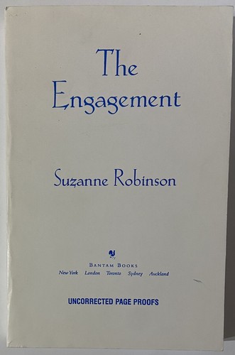 The engagement novel by - the, a