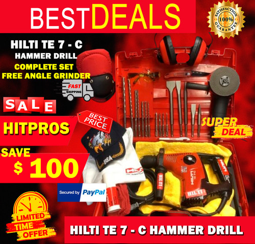 Hilti drill preowned - hilti, 7-c