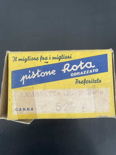 Pistone lambretta 125 - ii, serie