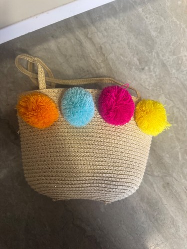 Carina piccola borsa paglia - di,