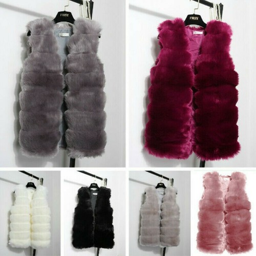 Gilet pelliccia sintetica - pelliccia,