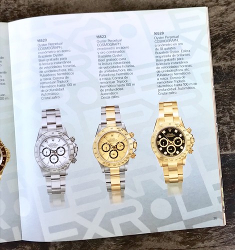 Rolex 1990 catalogue spanish - rolex,