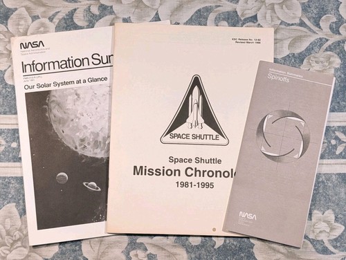 Brochure nasa vintage anni - vintage, 90