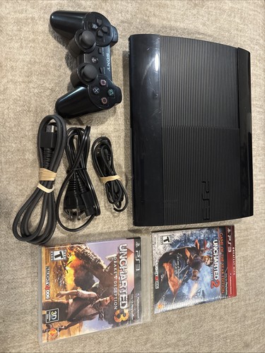 Sony playstation super slim - playstation, 3