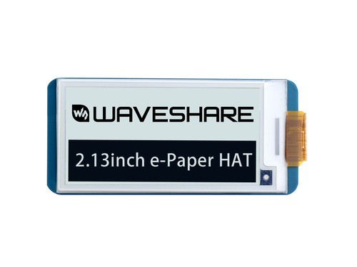 Waveshare 250x122 epaper - 2.13",