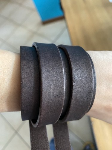 Bracciale uomo donna pelle - bracciale, in