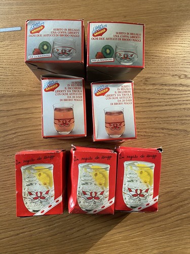 Set coppe 5 bichieri la - coppe,