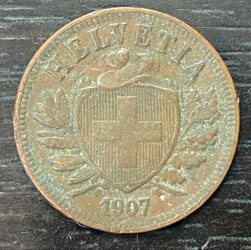 Svizzera centesimi 1907 - svizzera, 2