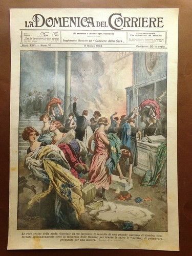 Copertina domenica corriere - domenica,