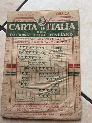 Carta touring club italiano - carta,