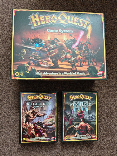 Heroquest game system con - game,
