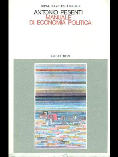 Manuale economia politica - economia,
