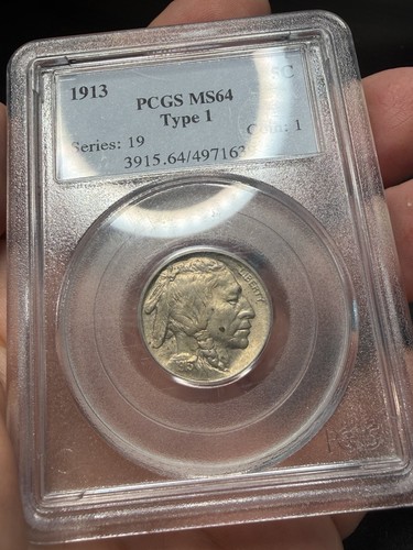 1913 buffalo nickel tipo - 1913, 1