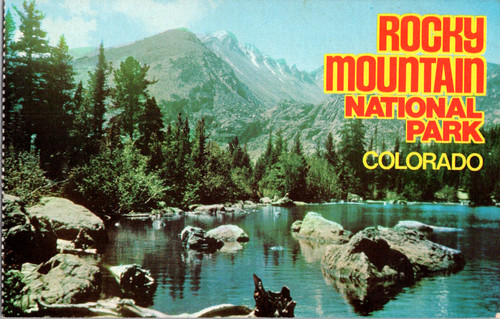 Cartolina epoca colorado - d'epoca,