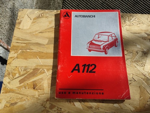 Uso manutenzione autobianchi - uso, e