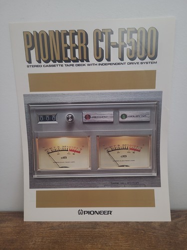 Pioneer f500 stereo - pioneer, ct-f500