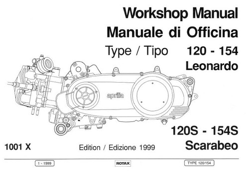 Manuale officina aprilia - manuale,