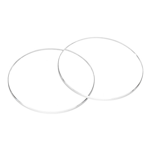 2pcs crystal glass - crystal,