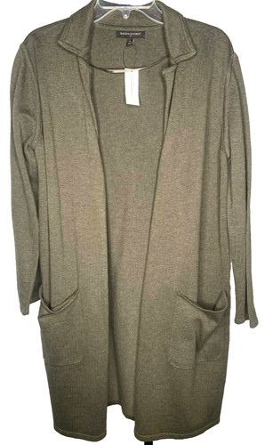 Cardigan lungo aperto - , davanti