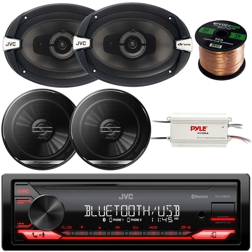 Jvc ricevitore stereo 2x - jvc, stereo,