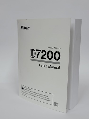Nikon d7200 manuale istruzioni - nikon,