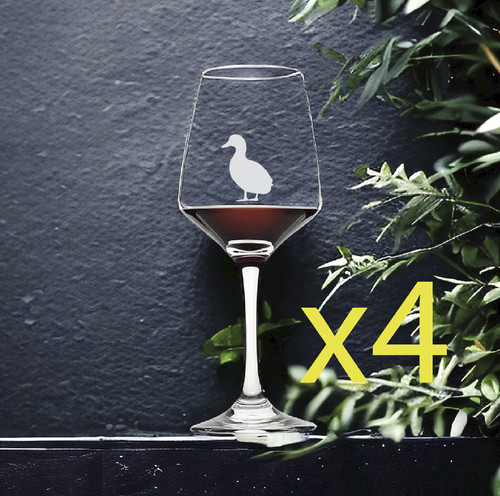 Bicchieri vino forma di - vino, a